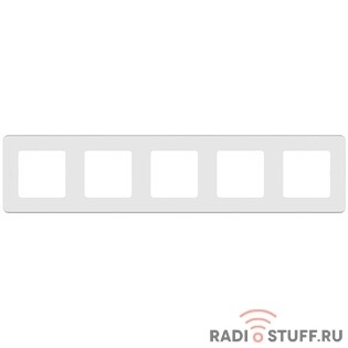 Legrand 673970 Рамка - 5 постов - INSPIRIA - белый
