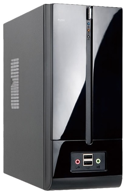 Slim Case InWin BM639BL Black 160W 2*USB+AirDuct+Fan+Audio*6104029 Slim Case InWin BM639BL Black 160W 2*USB+AirDuct+Fan+Audio*6104029