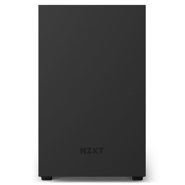 NZXT CA-H210I-B1 H210i Mini ITX Black/Black Chassis with Smart Device 2, 2x120mm Aer F Case Fans, 1xLED Strip