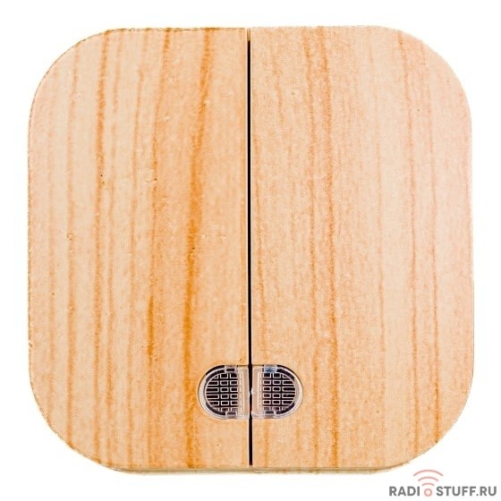 IEK EVH21-K34-10 ВС20-2-1-ХС Выключ. 2-кл. инд. о/у 10А GLORY сосна 